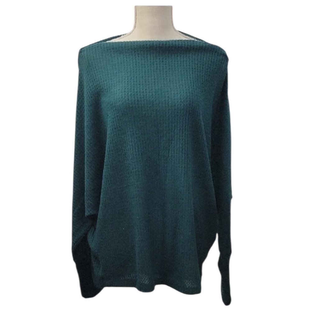 White Birch Teal Sweater